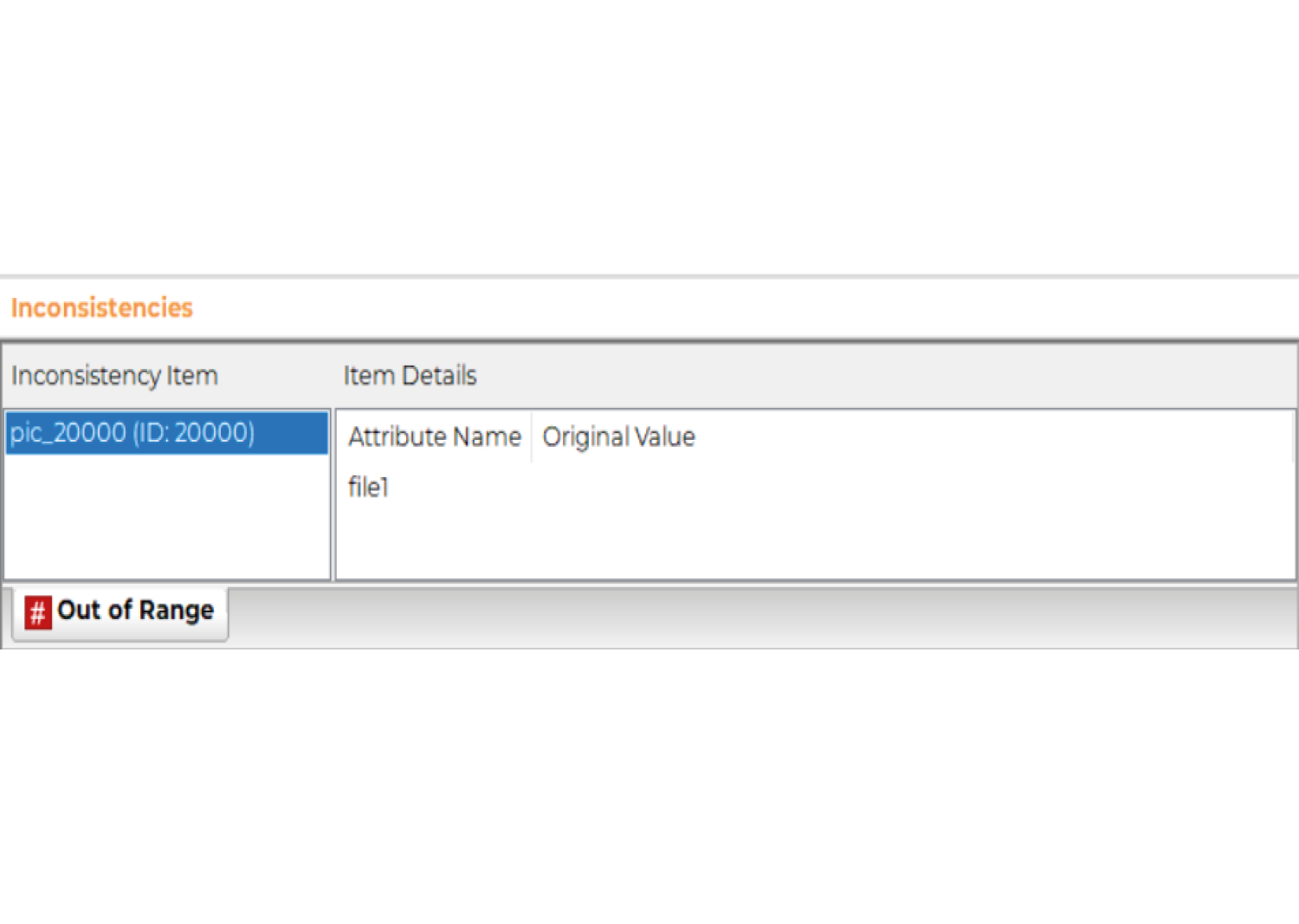 Screenshot of ISOBUS VT designer showing inconsistency detection tool with highlighted errors, ensuring ISO 11783-6 compliance and error-free object pools.